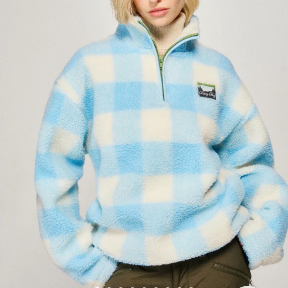 Dairy Boy checkered fleece